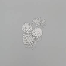 Beautiful Flowers Metal Cutting Dies Stencils Scrapbooking Decorative Embossing Folder Carbon Steel Paper Card DIY 2024 - buy cheap