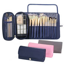 Makeup brushes set 24-Pcs Cosmetic Bag Women's Travel Fold Organizer Make Up Brushes Pouch Foundation Powder Blushes brushes 2024 - buy cheap