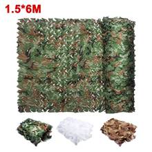 Hunting Military Camouflage Nets Woodland Army training Camo netting Car Covers Tent Shade Camping Sun Shelter 6x1.5m 2024 - buy cheap