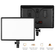 Panel de luz LED portátil de 50W, lámpara de fotografía de 3200K-5600K, brillo regulable, pantalla LED superbrillante multifuncional 2024 - compra barato