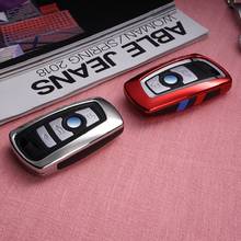 Fashion ABS Car Remote Key Case Key Cover For BMW 1 2 3 4 5 6 7 Series X1 X3 X4 X5 X6 F30 F34 F10 F07 F20 G30 F15 F16 2024 - buy cheap