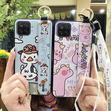 Capa traseira original para samsung galaxy, capa para telefone samsung galaxy a12 5g/10com/a125f, para meninas, anime e bonito 2024 - compre barato