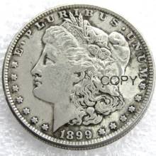 Moedas dos eua 1899 p/s/o bitcoin cópia de moedas banhados a prata 2024 - compre barato