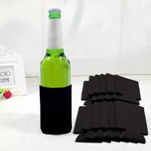 Fundas de botella de espuma con aislamiento térmico, fundas para latas de cerveza, soporte para vasos de 330ml, 10 Uds. 2024 - compra barato