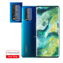 2 pçs câmera de vidro temperado lente para oppo encontrar x2 câmera de vidro macio hd película protetora oppo encontrar x2 lente de vidro para oppo encontrar x2 2024 - compre barato