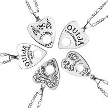 Vintage Women Men Gothic Ouija Shape Board Pendant Chain Necklace Jewelry Halloween Gift 2024 - buy cheap