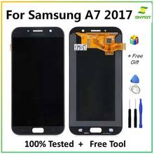 TFT For Samsung Galaxy A7 2017A720F A720 A720M Display Touch Screen Digitizer Assembly + Free Tools For Galaxy A7 2017 Screen 2024 - buy cheap