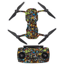 Cool Graffiti Style Decal Skin Sticker For DJI Mavic Air Drone + Remote Controller + 3 Batteries Protection Film Cover A0239 2024 - buy cheap