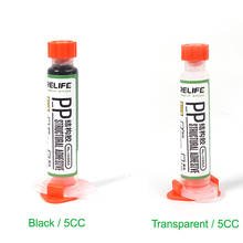 RELIFE-adhesivo estructural transparente de PP para teléfonos móviles, marco de ipad, soporte de cubierta trasera, unión con 5 agujas, color negro, 5CC 2024 - compra barato