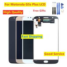 Tested For Moto G5s plus XT1802 XT1803 XT1804 XT1805 XT1806 LCD Display touch Screen Digitizer For Motorola Moto G5s Plus LCD 2024 - buy cheap