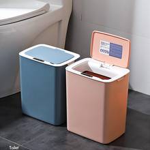 Smart Sensor Trash Can Electronic Automatic Dustbin Induction Waste Bin Household Bathroom Waterproof Narrow Seam Sensor Bin 2024 - buy cheap