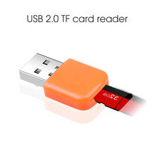 Kebidumei-lector de tarjetas USB colorido portátil, alta velocidad, USB 2,0, Micro SD, Flash, tarjeta TF, lector de tarjetas de memoria Micro SD 2024 - compra barato