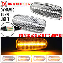 For Mercedes Benz Vito W638 W210 Vario W670 Vaneo W414 W124 W208 W901 W902 LED Side Marker lamp Turn signal Repeater lights 2024 - buy cheap