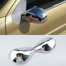 Chrome Rearview Mirror Cover Side Wing Cap Shell Case Garnish Moulidng Trims Car Styling For Peugeot 206 CITROEN C2 Accessories 2024 - buy cheap