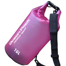 Сумка для плавания 10л, водонепроницаемая сухая сумка, сумка для хранения, сумка для рафтинга, сумка для путешествий на каякинге 2024 - купить недорого