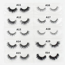 SOQOZ Mink Eyelashes 3D Mink Lashes Handmade Fluffy False Eyelashes Cruelty Free Soft Lashes Makeup faux cils 2024 - buy cheap