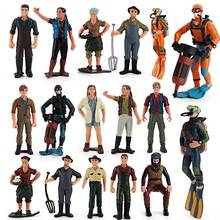 Simulador de personagens de agricultor, modelo de personagens em miniatura para crianças, brinquedos educativos 2024 - compre barato