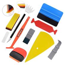 EHDIS Tinting Car Glass Film Tools Window Foil Scraper Rubber Squeegee Razor Blade Protection Wrap Cutter Water Wiper Cleaner 2024 - buy cheap