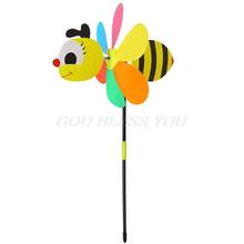 New Sell 3D Large Animal Bee Windmill Wind Spinner Whirligig Yard Garden Decor Drop Shipping 2024 - buy cheap