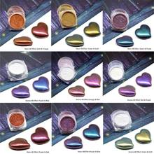 9 Color Resin Chameleons Pigment Rainbow Pearl Powder Epoxy Resin Colorant Dye 62KD 2024 - buy cheap