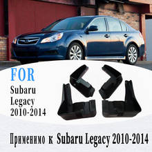 Para-lamas do carro subaru legacy, guardas de lama e pára-choque em paralelo, acessórios de carros, estilo automóvel, 2010 a 2014 2024 - compre barato