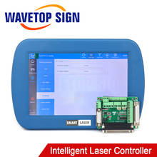 WaveTopSign Highly Intelligent Touch Screen Laser Marking Machine Fly Control System 2024 - buy cheap