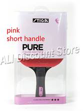 STIGA Pure Color Advance series, ракетки для настольного тенниса с 5-слойным лезвием, двойные прыщи, резиновые ракетки для понга 2024 - купить недорого