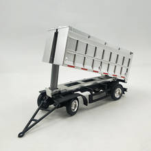 13cm modelo de trailer fundido 1/43 modelos de caminhões acessórios de brinquedo peças de modificação fundidas quadro para veículo ornamentos de mostruário 2024 - compre barato