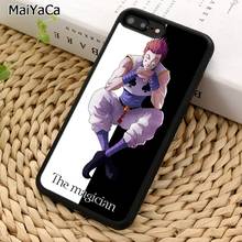 MaiYaCa Hunter X Hunter Anime Hisoka Phone Case For iPhone 5 6S 7 8 plus 11 12 13 Pro X XR XS Max Samsung Galaxy S8 S9 S10 plus 2024 - buy cheap