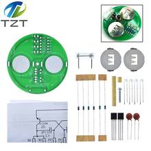 Kit electrónico de soldadura con giroscopio LED, componentes en línea, linterna giratoria, proyecto de bricolaje (sin batería) 2024 - compra barato