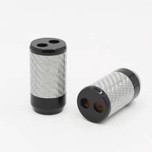 Calças de fibra de carbono alta fidelidade, 4 unidades, divisor y alto-falante cabo de áudio calça 2024 - compre barato