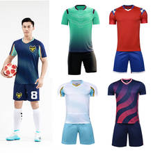 Camisa de futebol infantil, conjunto de uniforme de futebol e treinamento de futebol masculino 2024 - compre barato