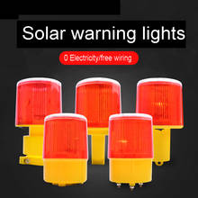 Free Shipping Solar Warning Light Traffic Warning Obstruction Light LED Emergency Indicator Lights Red Lamp Fishing Boats Light 2024 - buy cheap