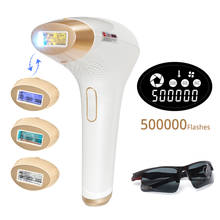 Лазерный прибор для удаления волос Malay IPL, эпилятор, 1500000 вспышек, для женщин и мужчин, профессиональный прибор для перманентного удаления волос в зоне бикини 2024 - купить недорого