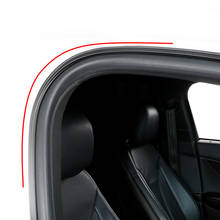 1 м-8 м защитная лента для края двери автомобиля уплотнительная лента Авто Резиновая самонарезающая кромка уплотнительная лента для двери защита от воды и пыли Звукоизоляционная лента 2022 - купить недорого