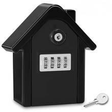 Wall Mount Large Key Safe Box 4-Digit Combination Password Key Unlock Anti-Theft Storage Box 2024 - buy cheap