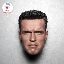 1/6 Scale Arnold Schwarzenegger Head Sculpt Male Head Carving Model Terminator 2 T800 for 12" Inches TBLeague Action Figure 2024 - buy cheap