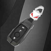 Цинковый сплав + силиконовый чехол для ключей от машины оболочки ключ покрытие для Mercedes benz W177 W205 W213 W222 2018 C S GLS класса E Class 2024 - купить недорого