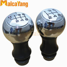 5 Speed 6 Speed Aluminum Alloy MT Gear Shift Knob For Peugeot 106 206 207 306 307 408 508 807 2024 - buy cheap