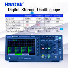Hantek Digital Oscilloscope USB DSO2C10 2C15 2D10 2D15 USB 2 Channels 100Mhz/150Mhz Storage Osciloscopio 1GSa/s Sample Rate 2024 - buy cheap