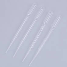 4pcs 3ML Pipettes Laboratory Tools Plastic Disposable Graduated Pasteur Pipette Dropper Polyethylene Makeup Tools 2024 - buy cheap