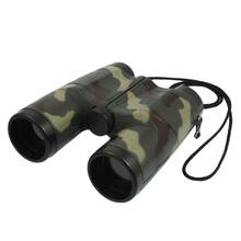 SODIAL(R)-telescopio Binocular con patrón de camuflaje para niño + correa para el cuello, lente de 4X 31mm 2024 - compra barato