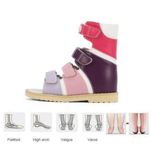 Sandálias ortopédicas de verão para meninas e meninos, calçado bonito de tratamento com palmilha e suporte de arco 2024 - compre barato