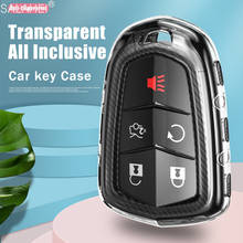 TPU Car Key Case Cover Protection For Cadillac ATS-L XTS XT5 CTS CT6 ATS 28T SRX Escalade Remote Fob Car Interior Accessories 2024 - buy cheap