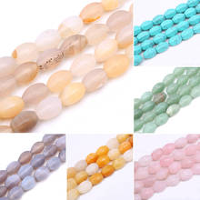 10*14mm Natural Stone Faceted Loose Beads DIY Jewelry Making Bracelet Necklace Crystal Opal Tiger Eye Bead 28pcs/Strand 2024 - buy cheap