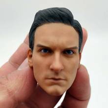 1/6 Scale Male Soldier Tobey Maguire Head Sculpt Head Carving for 12in Action Figure HT Phicen Tbleague Toy 2024 - buy cheap