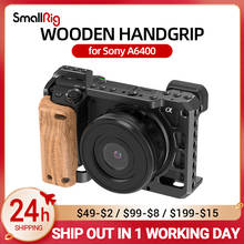 SmallRig A6400 Wooden Handgrip for Sony A6400 Camera Cage APS2318 2024 - buy cheap