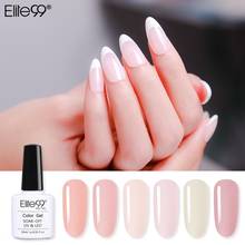 Elite99 10ml Nude Jelly UV Gel Polish Soak Off Transparent Colorful Jelly Nail Gel Polish Long Lasting Nail Art Lacquer Varnish 2024 - buy cheap