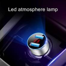 Universal Fast Cell Phone Charger Car Vehicle 3.1A Dual USB Mobile Phone Quick Charging Charger Adapter Auto Charger 2024 - buy cheap