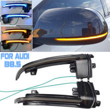 For Audi A4 A5 B8 B8.5 RS5 RS4 A3 8P Q3 A6 C6 4F S6 SQ3 RS3 A8 D3 8K Side Mirror Flashing Light LED Dynamic Turn Signal Blinker 2024 - buy cheap
